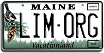 Maine Vanity Plate